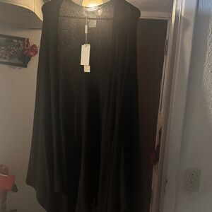 Charlie Paige Black Sleeveless Jacket